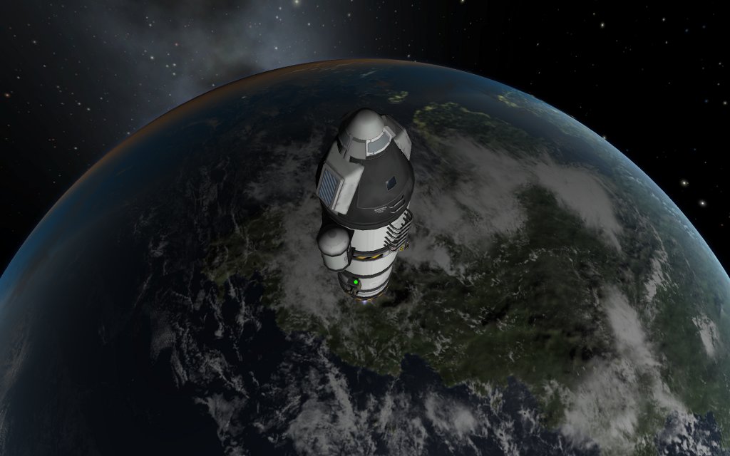 Cloudy Kerbin